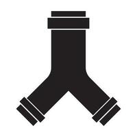 pipe icon vector