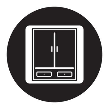 alacena icono vector