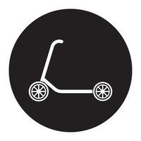 scooter icon vector