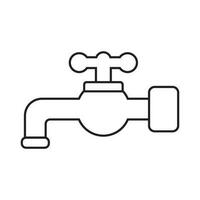 faucet icon vector