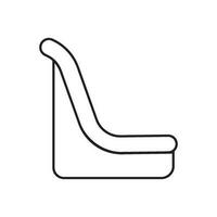 chair icon vector