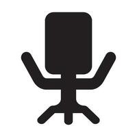 chair icon vector