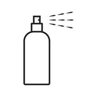 spray icon, perfume vector