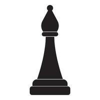 chess icon, bishop vector