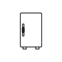 refrigerador icono vector