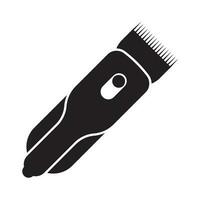 pelo clíper icono vector