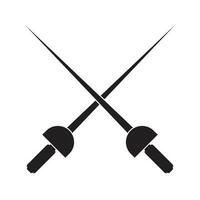 sword icon vector