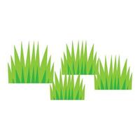 grass icon vector