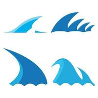 wave icon vector