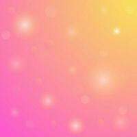 gentle pink gradient background with bokeh and sparkles vector