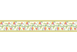 vecteur floral éléments. sans couture modèle pour cadres et les frontières. utilisé modèle brosses inclus. png