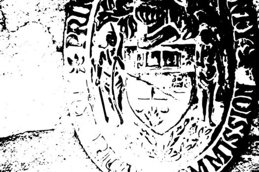 Rustic grunge vector texture with grain and stains. Abstract noise background. Weathered surface.