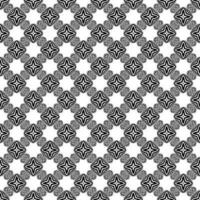 Black and white seamless pattern texture. Greyscale ornamental graphic design. vector