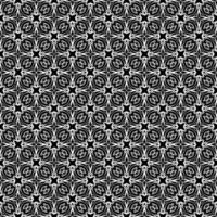 Black and white seamless pattern texture. Greyscale ornamental graphic design. vector