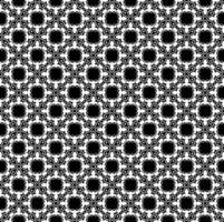 Black and white seamless pattern texture. Greyscale ornamental graphic design. Mosaic ornaments. Pattern template. vector