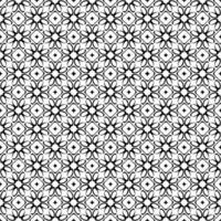 Black and white seamless pattern texture. Greyscale ornamental graphic design. Mosaic ornaments. Pattern template. vector