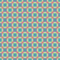 Multi color seamless pattern texture and template. Multicolored. Colorful ornamental graphic design. Colored mosaic ornaments. Vector illustration.