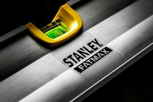 Stanley Fatmax tools logo commercial advertisement photo