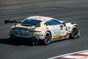 Aston Martin Vantage GT3. Motorsport and racing. Sport car and supercar. Action Photography. photo