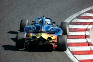 Alpine. Motorsport and racing. Sport car and supercar. Action Photography. photo