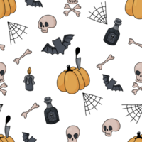 Halloween Seamless pattern png