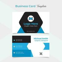 creative modern and professional business card template design vector