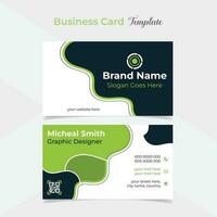 creative modern and professional business card template design vector