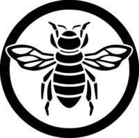 Bee - High Quality Vector Logo - Vector illustration ideal for T-shirt graphic