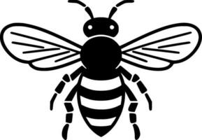 Bee - High Quality Vector Logo - Vector illustration ideal for T-shirt graphic