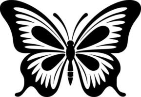 mariposas - minimalista y plano logo - vector ilustración