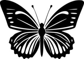 Butterfly, Minimalist and Simple Silhouette - Vector illustration