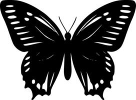 mariposa - minimalista y plano logo - vector ilustración