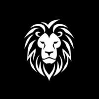 Lion - Minimalist and Flat Logo - Vector illustration