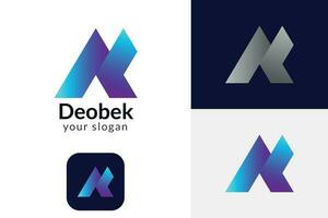 a gradient logo vector