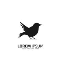 bird modern logo design vector illustration.