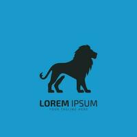 Lion Logo Template design icon vector illustration