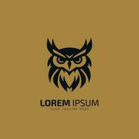 aggressive owl logo design premium vector