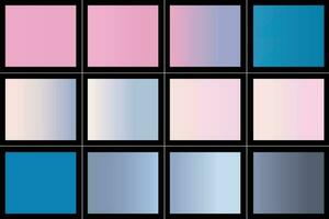 free colors vectors gradients Swatches Palette  Vector