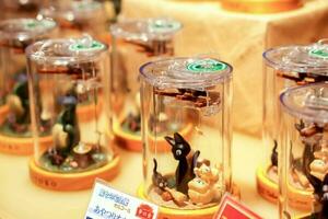 Otaru, Japan, 2018 - Closeup music box of My Neighbor Totoro character for sell and show in souvenir shop. Totoro is one of the most popular anime Under the production of Studio Ghibli. photo