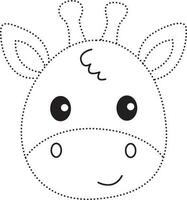 cartoon doodle kawaii anime coloring page cute illustration drawing character chibi manga comic vector