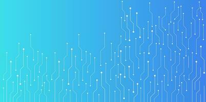 HUD rectangle circuit board futuristic background vector for technology and finance concept and education for future