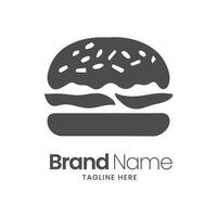 Burger shop logo, burger icon, fast food logo. restaurant logo, hum burger vector