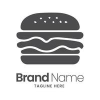 Burger shop logo, burger icon, fast food logo. restaurant logo, hum burger vector