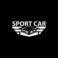 car with wings logo design. vector