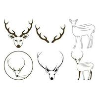 deer icon vector illustration