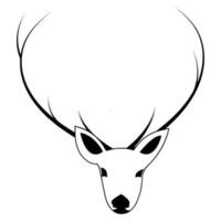 deer icon vector illustration