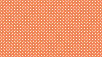 white polka dots over coral background photo