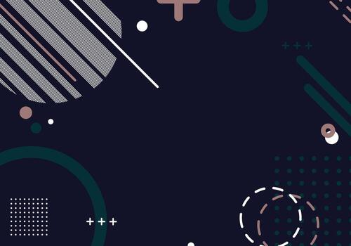 Geometric background. Abstract flat background. vector