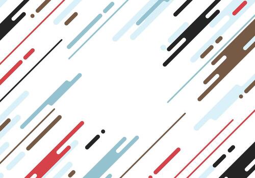 Flat rounded background. Abstract diagonal. vector