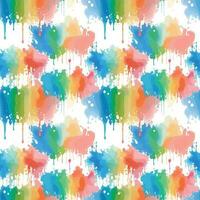 Abstract splash water color seamless pattern. vector